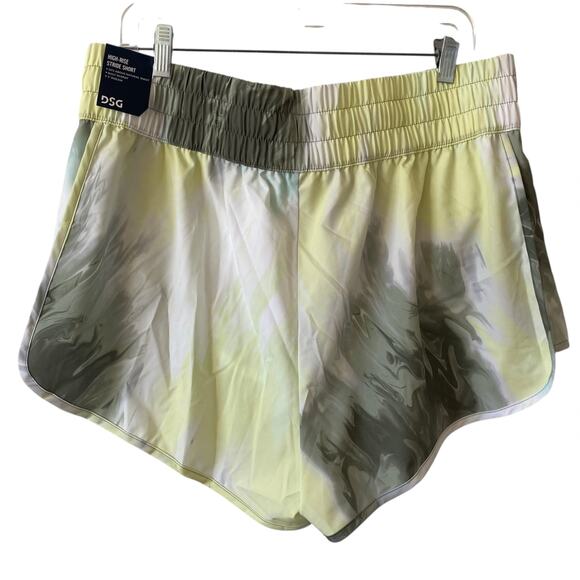 NEW DSG Women's High Rise Stride Short XL Tie Dye 3" Inseam Built in Brief - Picture 2 of 7